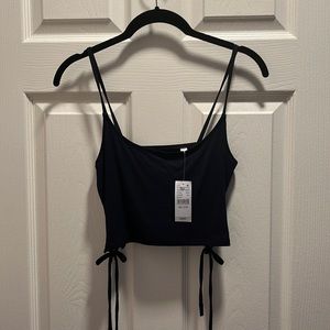 PacSun Black Crop Top